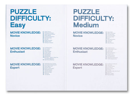 99 Movie Crosswords