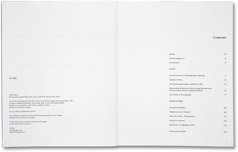Photography Against the Grain: Essays and Photo Works, 1973–1983 Allan Sekula - MACK