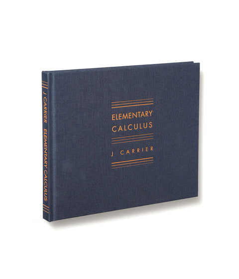 Elementary Calculus J Carrier - MACK
