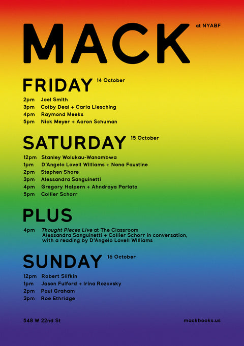 MACK at New York Art Book Fair