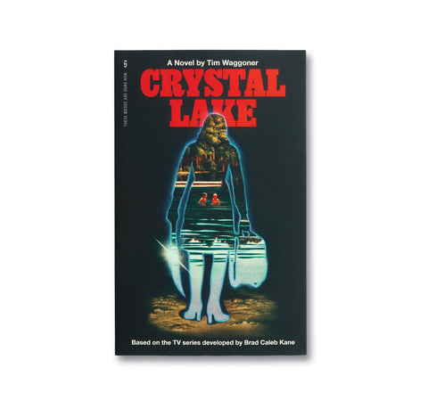 Cover image of the film book "Crystal Lake" by A24, featuring artwork related to the horror movie.
