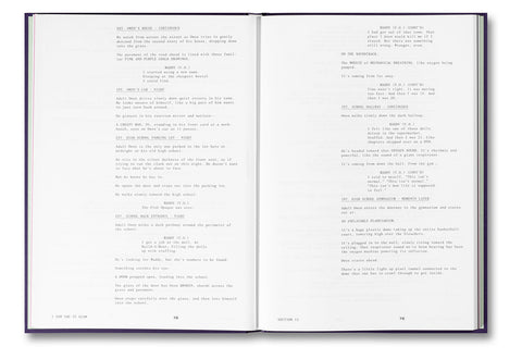 I Saw the TV Glow Screenplay Book - MACK