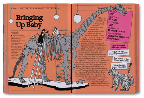A24 film book titled "Watch This Before You Turn 18!" featuring vibrant cover art and bold typography.