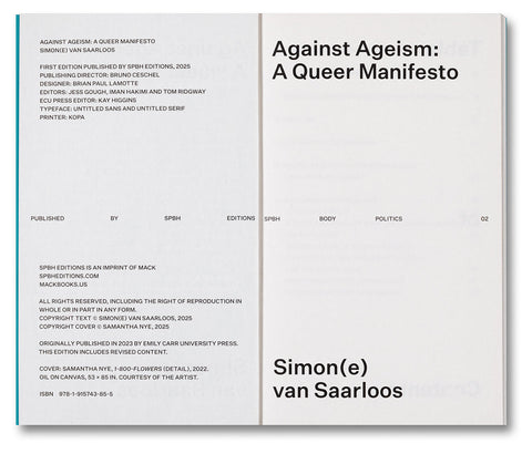 Against Ageism: A Queer Manifesto