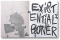 Photograph from the existential boner photography book by SPBH Editions showing a creative, abstract image with bold visual elements.