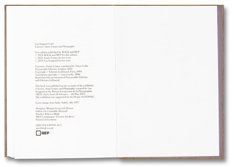 Exteriors: Annie Ernaux and Photography - MACK