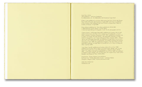 Luigi Ghirri Felicità - MACK