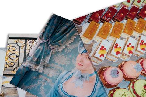 Making Marie Antoinette Postcards