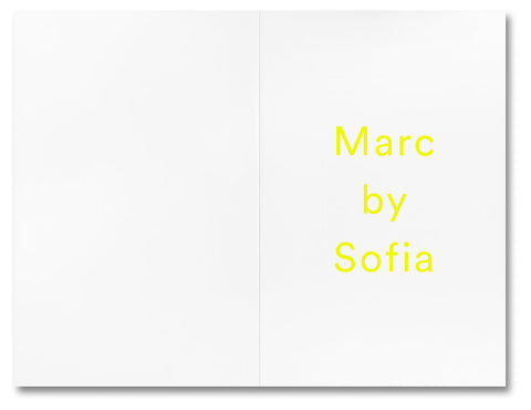 A24 Marc by Sofia film book featuring cover art and pages from the collectible film-themed book series.