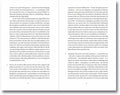 Open book titled "Transitions: On Culture, Crisis, and the Human," art theory book by MACK showing text pages and cover.