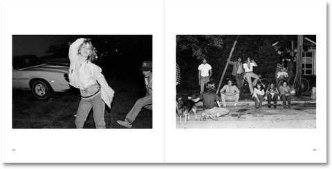 Photograph from American Teen photography book by Important Flowers, showing candid youth moments in black and white.