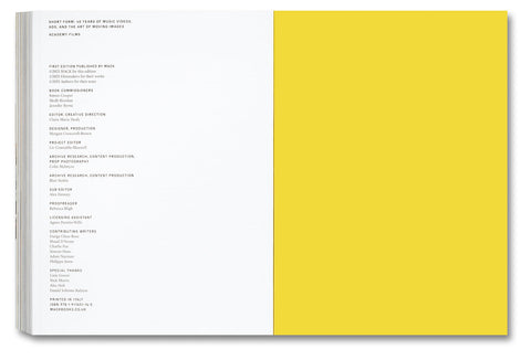 Short Form: 40 Years of Music Videos, Ads, and the Art of Moving Images