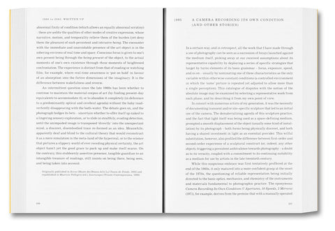 Written Down / Written Up: Selected Writings of John Hilliard