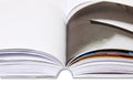 Open art book from House of Card series by MACK featuring intricate card illustrations and vibrant artwork pages.