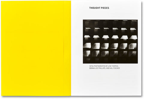 Thought Pieces: 1970s Photographs by Lew Thomas, Donna-Lee Phillips, and Hal Fischer  Erin O'Toole (ed.) - MACK